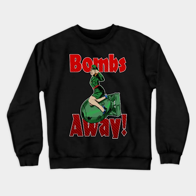 Bombs Away! Crewneck Sweatshirt by silentrob668